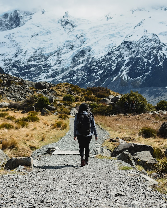 Hooker Fiord walk track New Zealand