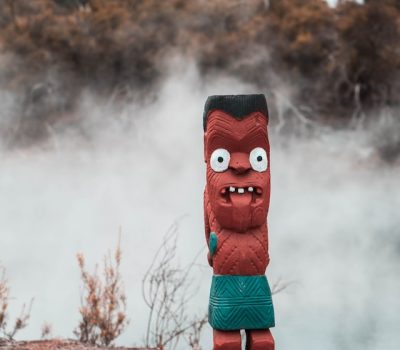 Rotorua - Maori cultural carving New Zealand